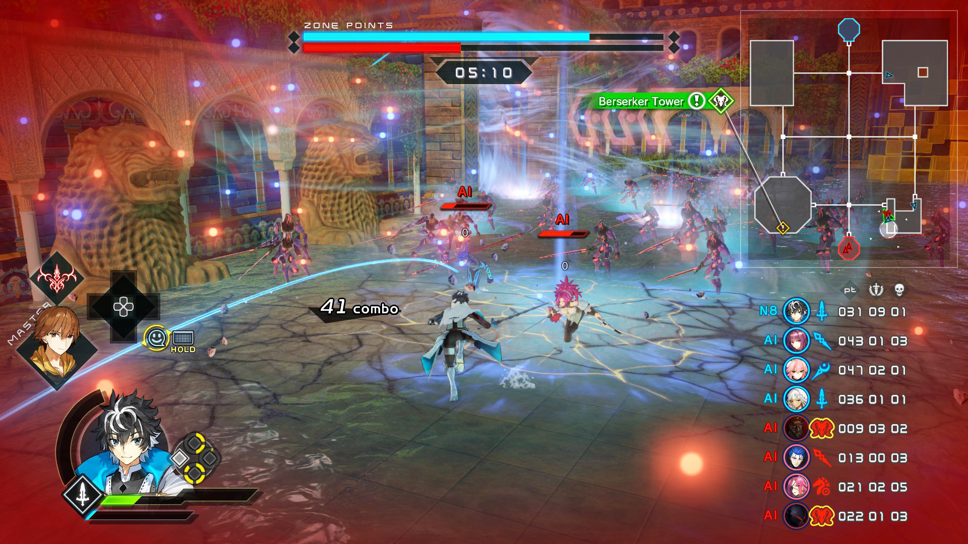 Fate/EXTELLA LINK — скриншот 1