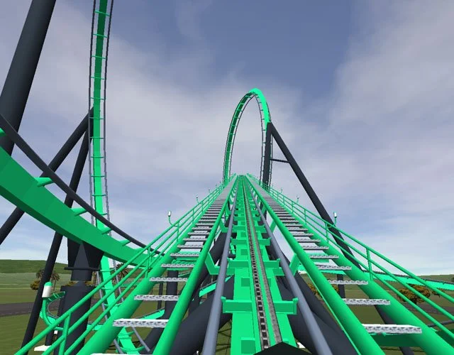 Hyper Rails: Advanced 3D Roller Coaster Design - кадр 2
