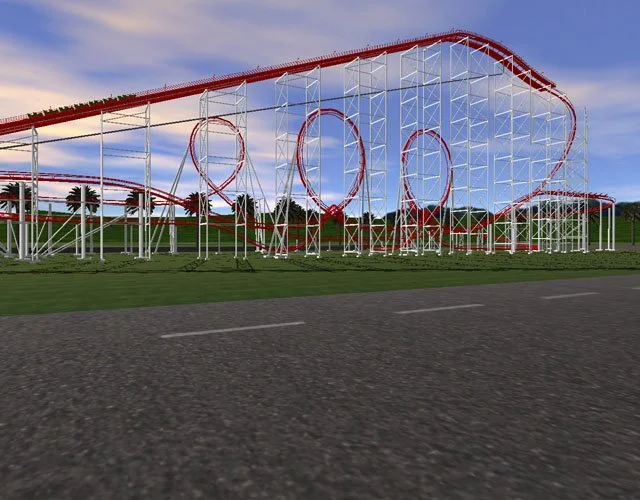 Hyper Rails: Advanced 3D Roller Coaster Design - кадр 15