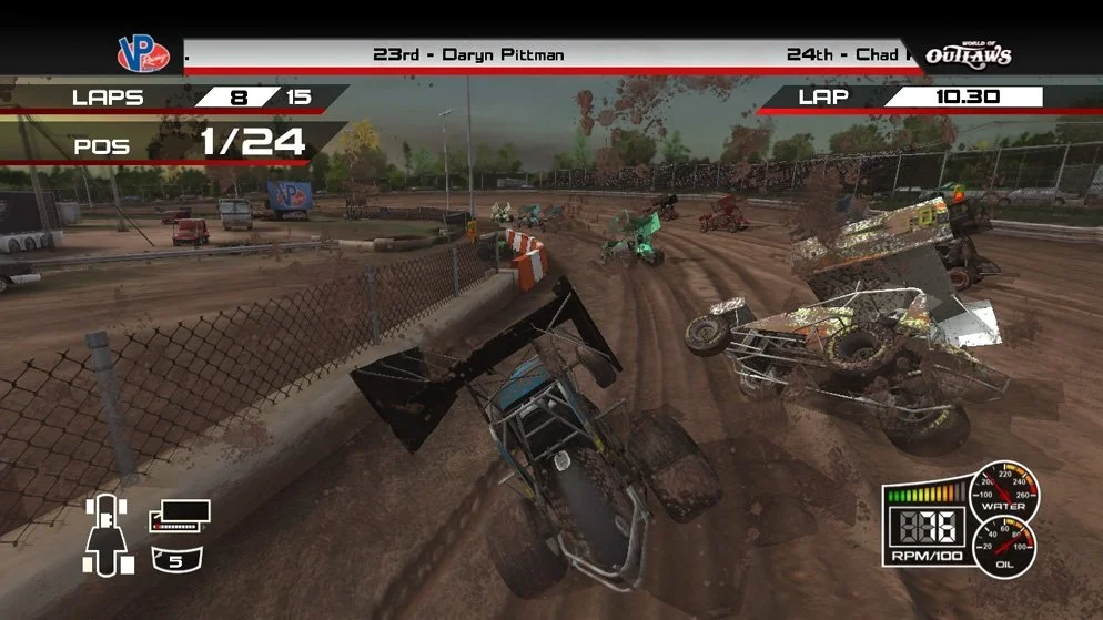 World of Outlaws: Sprint Cars (2010) - кадр 6