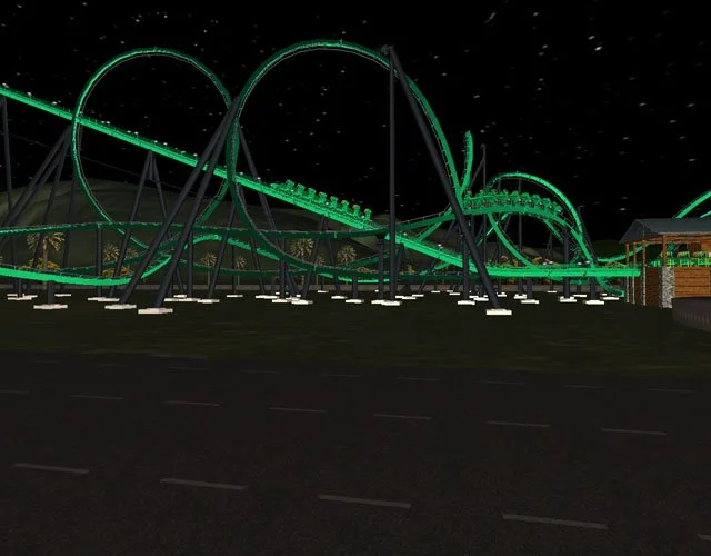 Hyper Rails: Advanced 3D Roller Coaster Design - кадр 6