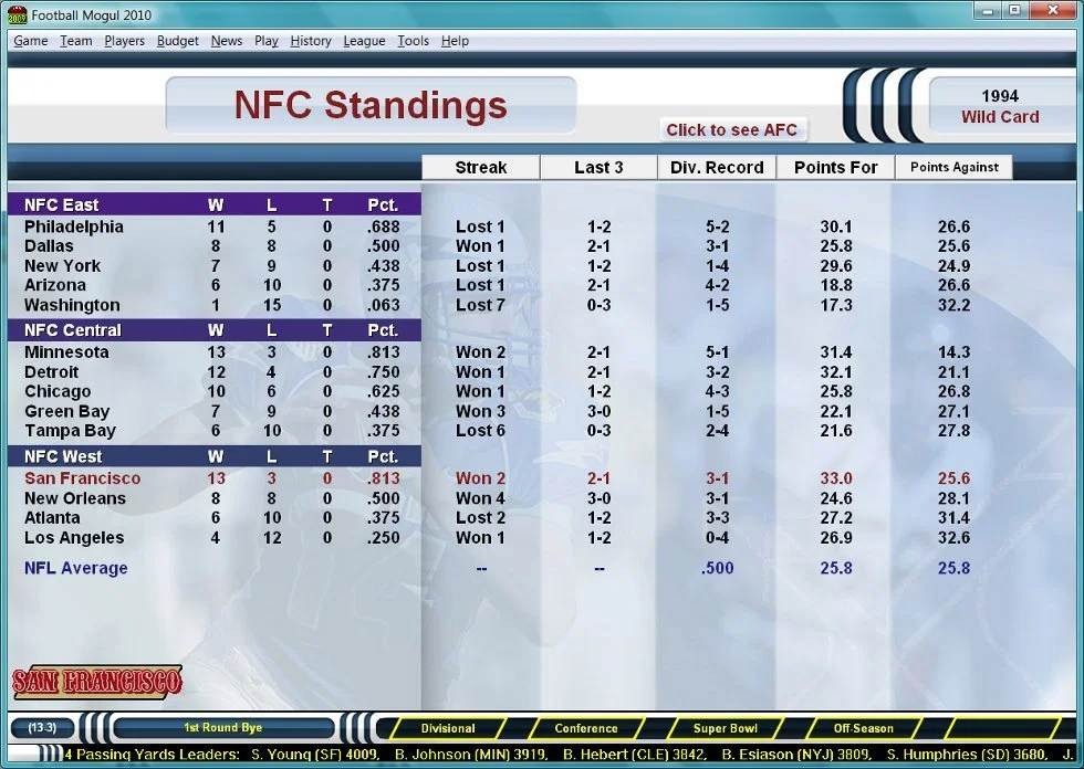 Football Mogul 2010 - кадр 8