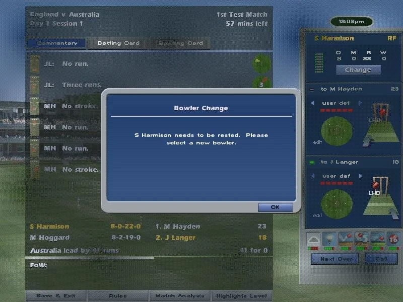 International Cricket Captain Ashes Year 2005 - кадр 4