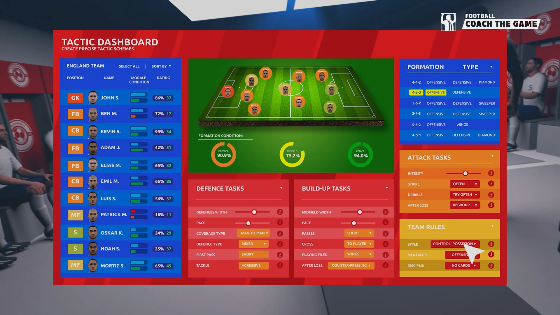 Football Coach the Game 2022 - кадр 3