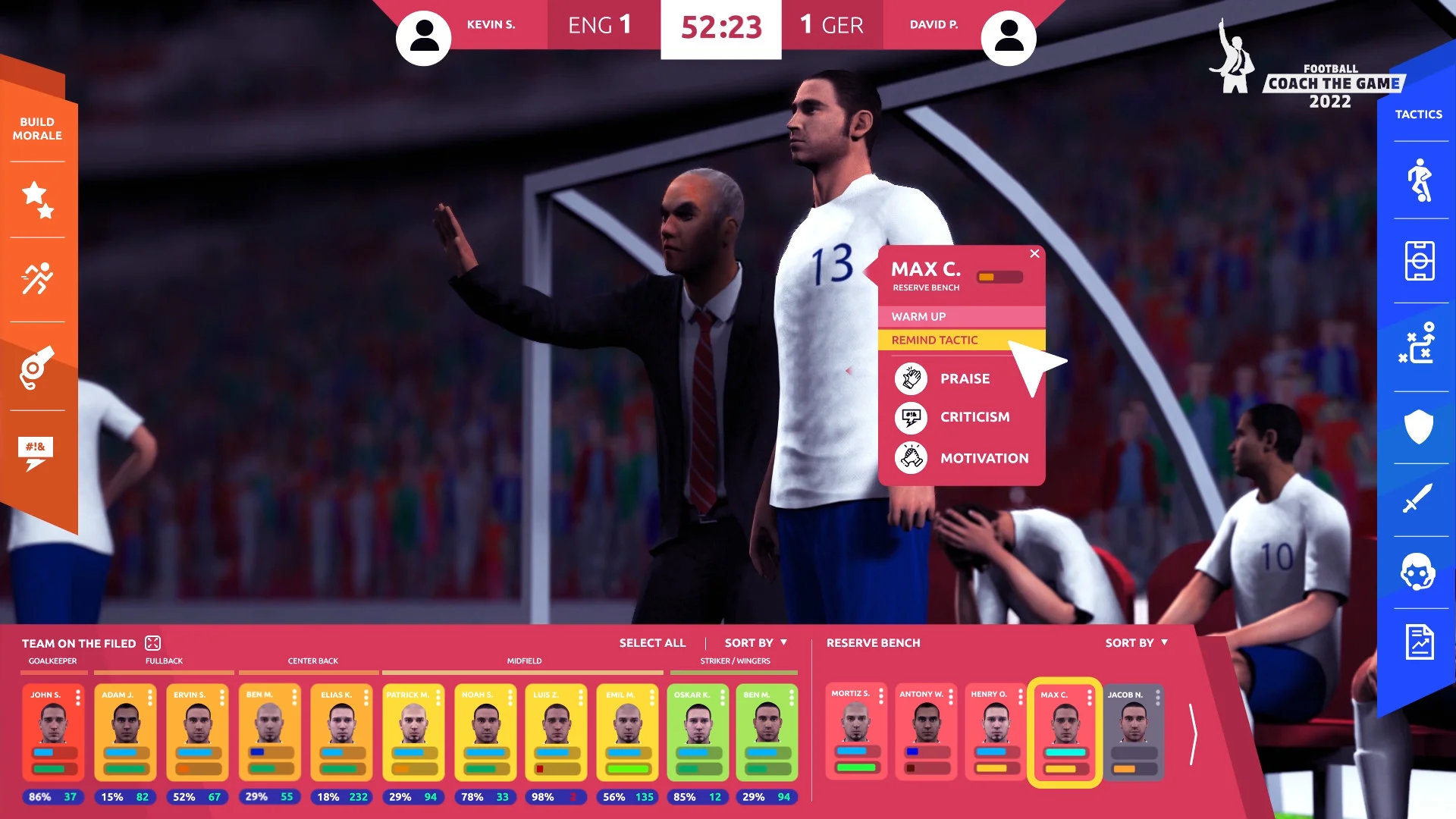 Football Coach the Game 2022 - кадр 7