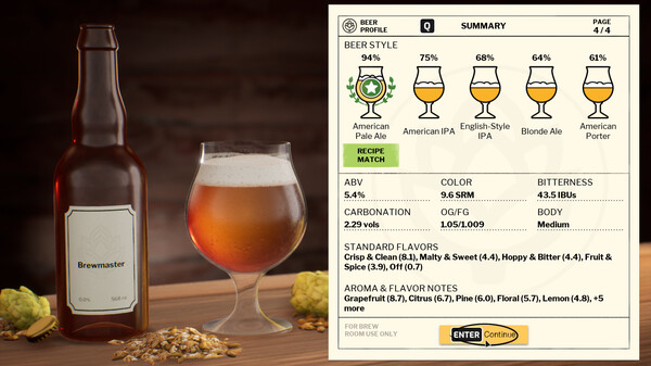 Brewmaster: Beer Brewing Simulator — скриншот 6
