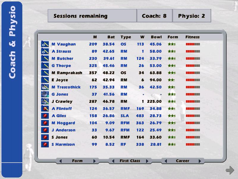International Cricket Captain Ashes Year 2005 — скриншот 1