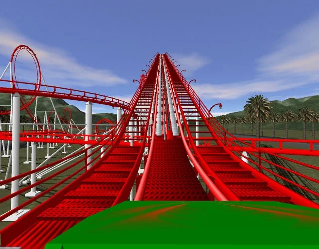 Hyper Rails: Advanced 3D Roller Coaster Design - кадр 1