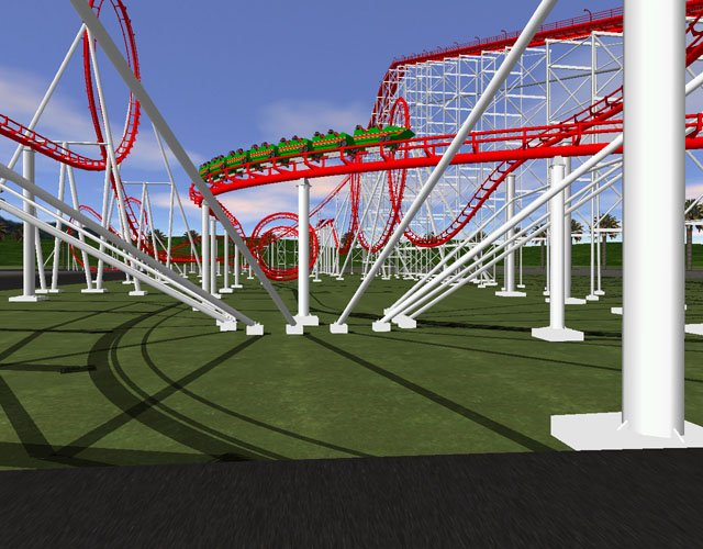 Hyper Rails: Advanced 3D Roller Coaster Design - кадр 4