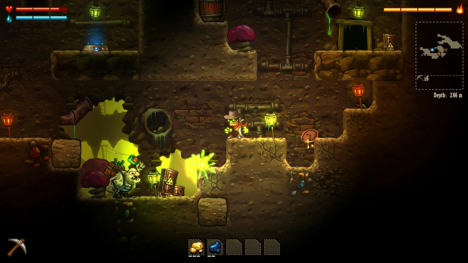 SteamWorld Dig - кадр 6