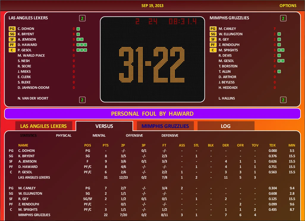 World Basketball Manager 2013 - кадр 6