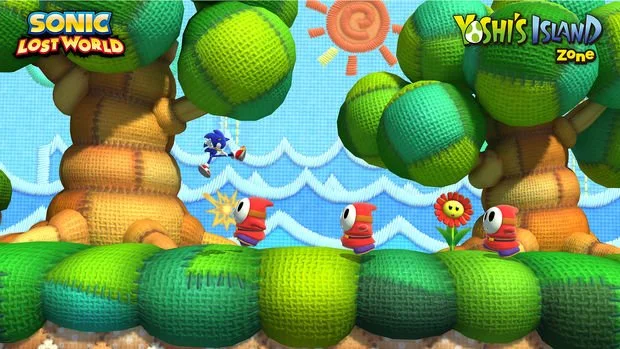 Sonic: Lost World Yoshi's Island - кадр 10