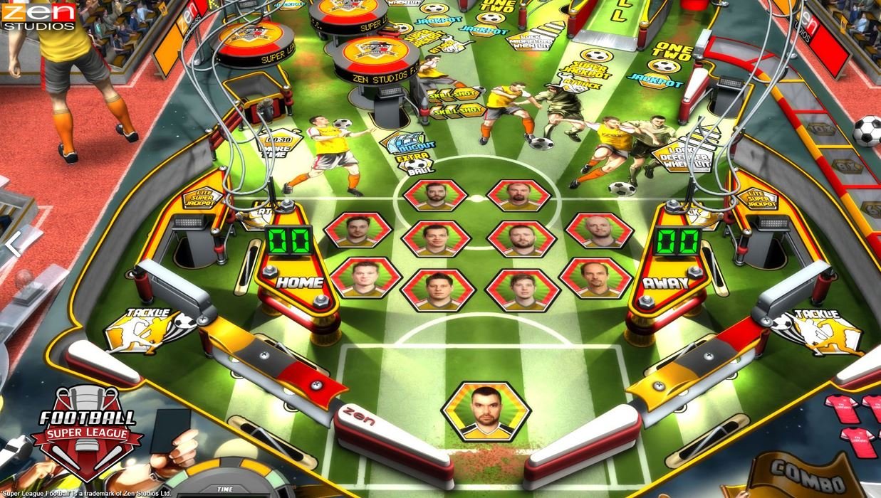 Super League Football Pinball! — скриншот 8