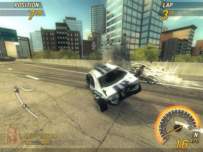 FlatOut 2 — скриншот 5