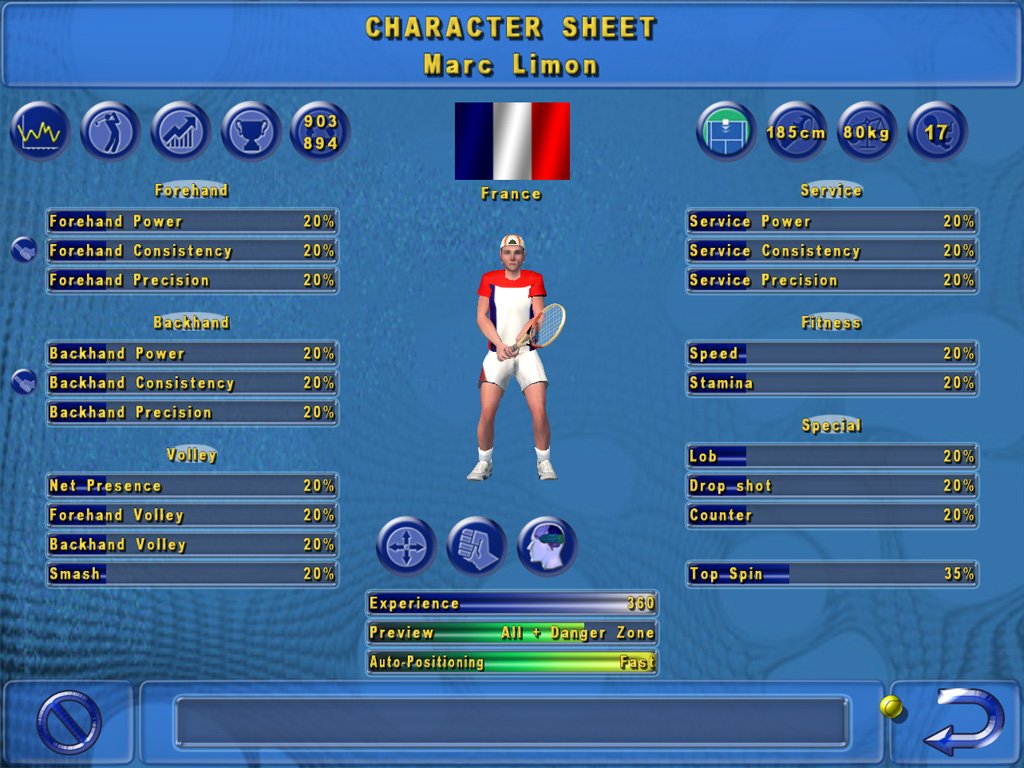 Tennis Elbow 2009 — скриншот 3