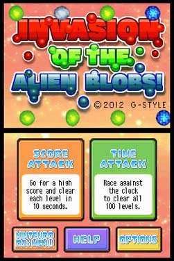 Invasion of the Alien Blobs! — скриншот 1