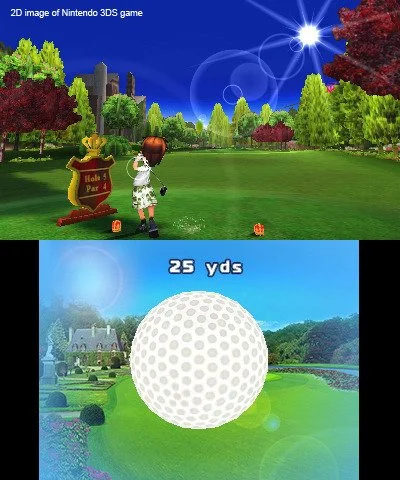 Let's Golf! 3D - кадр 1