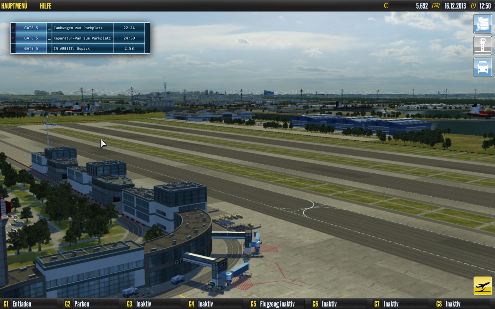 Airport Simulator 2014 — скриншот 5