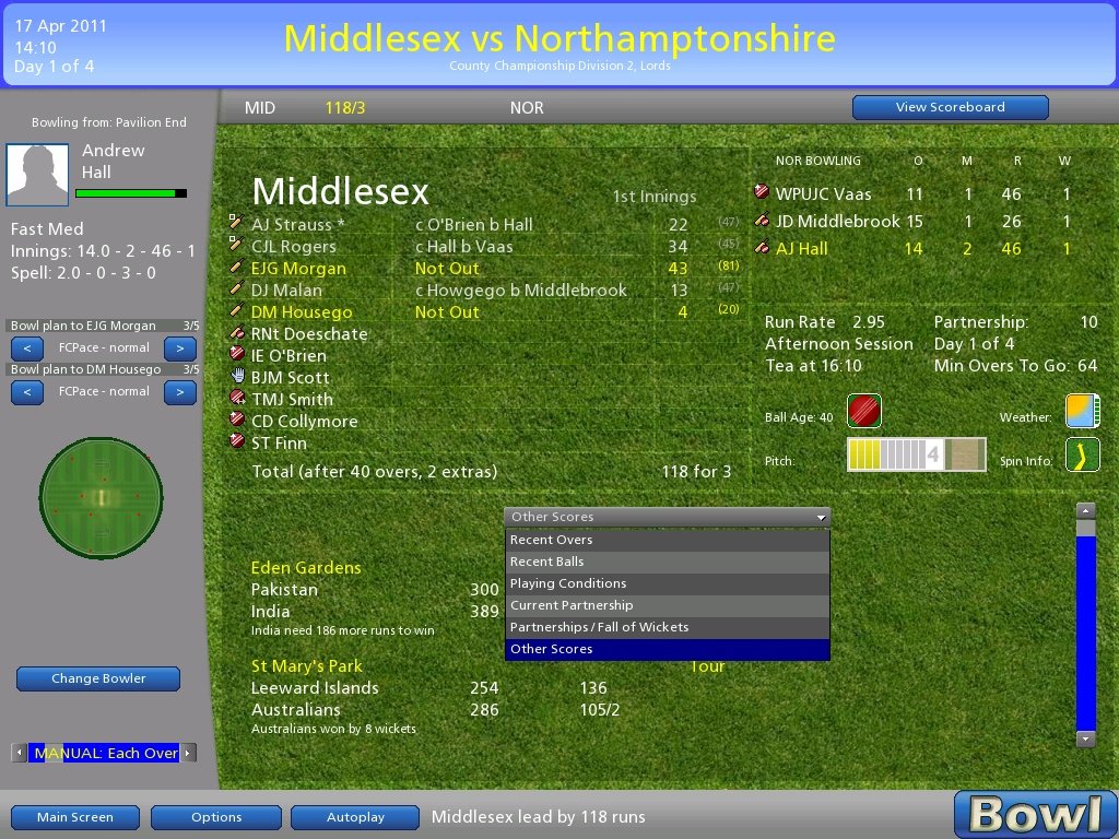 Cricket Coach 2009 — скриншот 5
