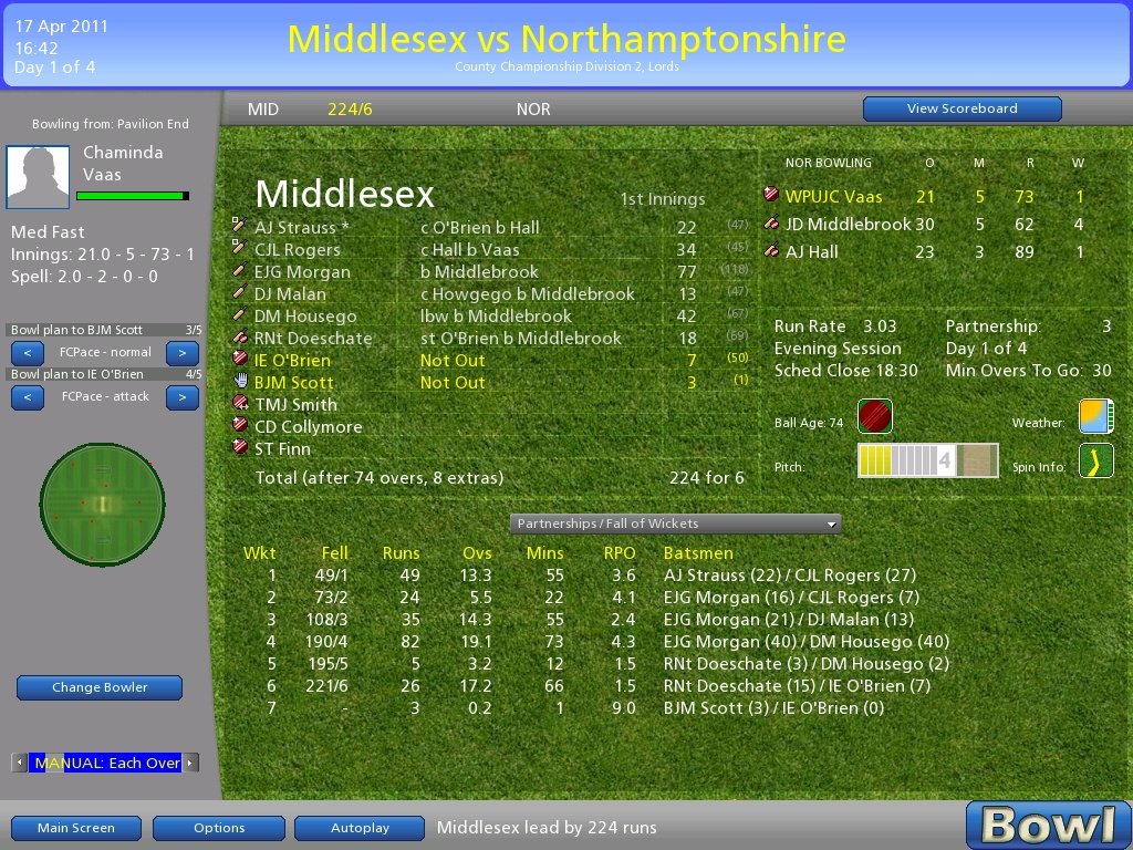 Cricket Coach 2009 — скриншот 4