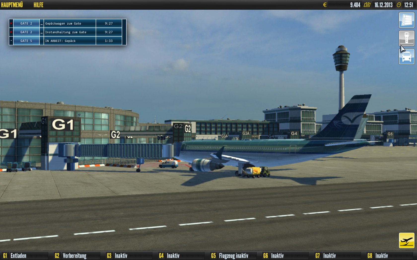 Airport Simulator 2014 — скриншот 1