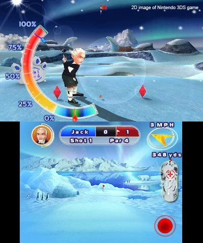 Let's Golf! 3D - кадр 2