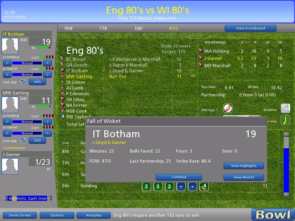 Cricket Coach 2009 — скриншот 7