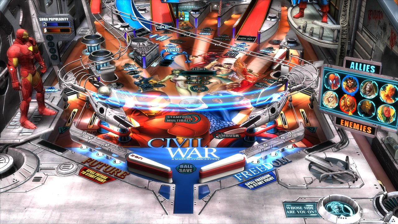 Marvel Pinball: Vengeance and Virtue — скриншот 4