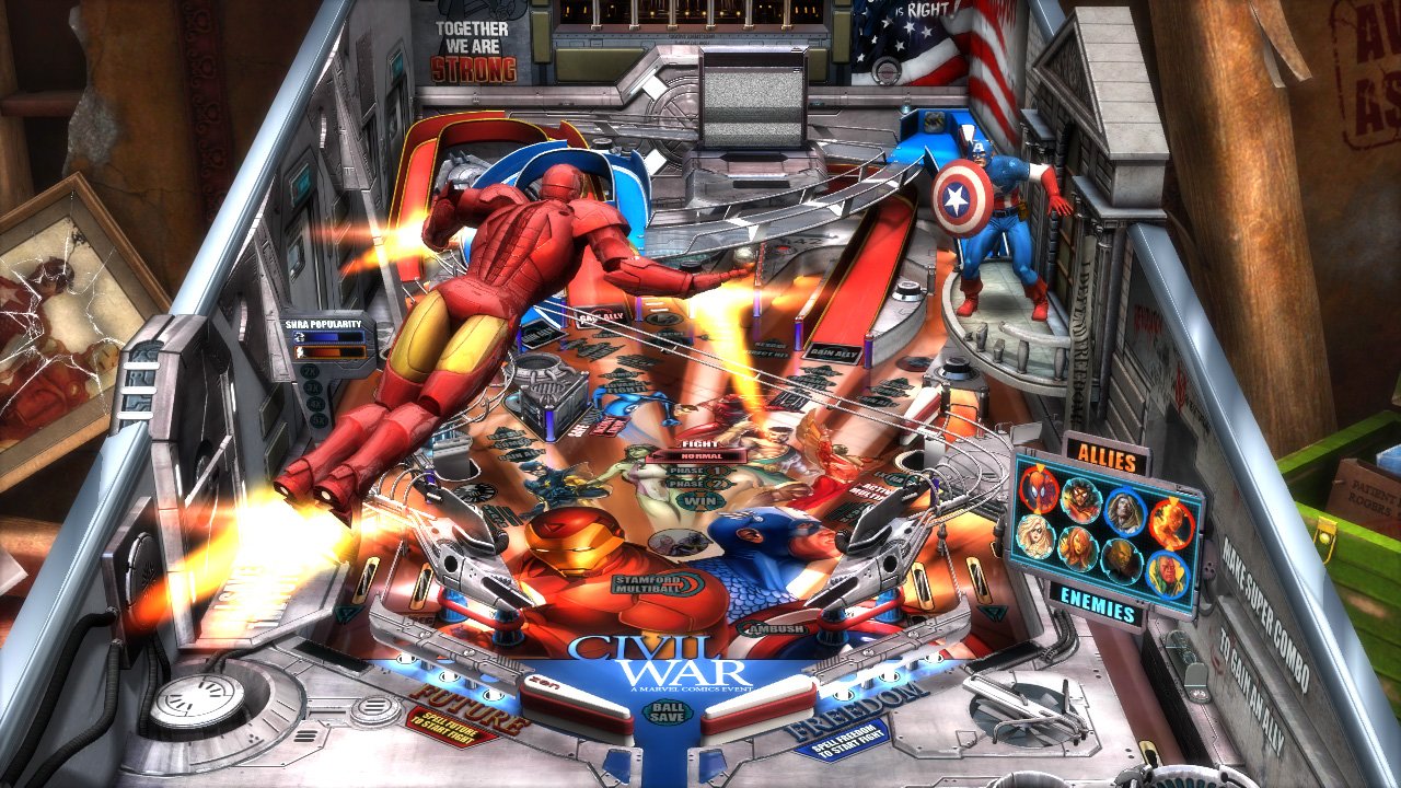 Marvel Pinball: Vengeance and Virtue — скриншот 7
