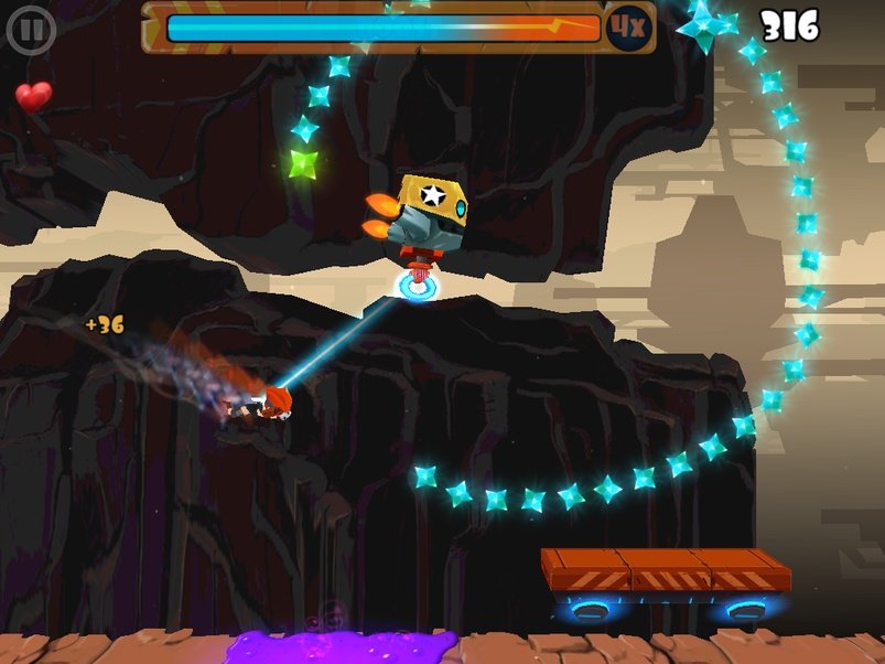 Rock Runners — скриншот 1