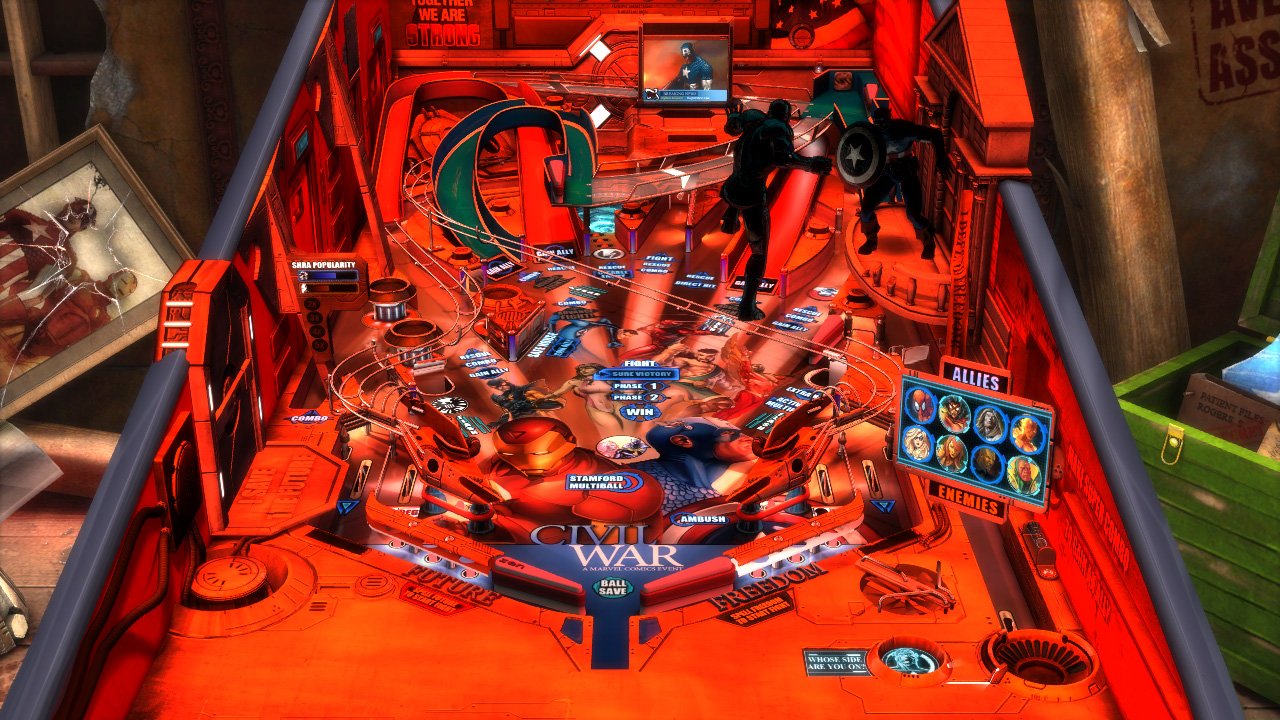 Marvel Pinball: Vengeance and Virtue — скриншот 2