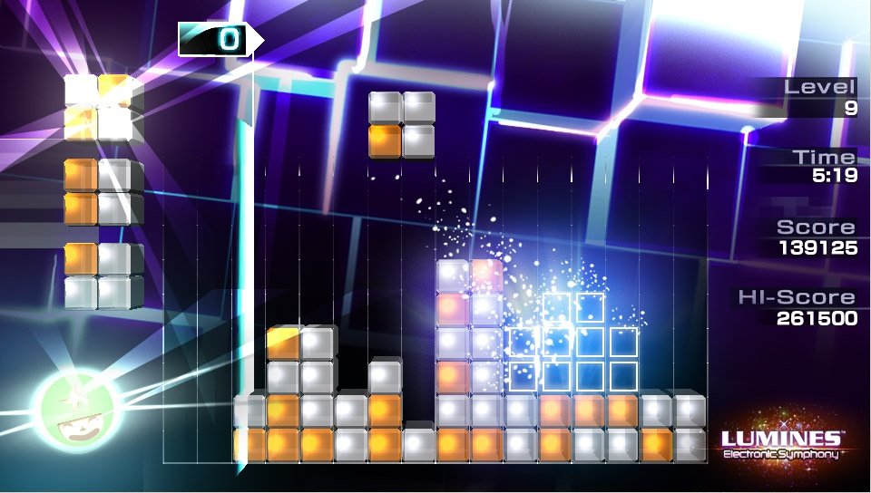 Lumines: Puzzle Fusion — скриншот 4