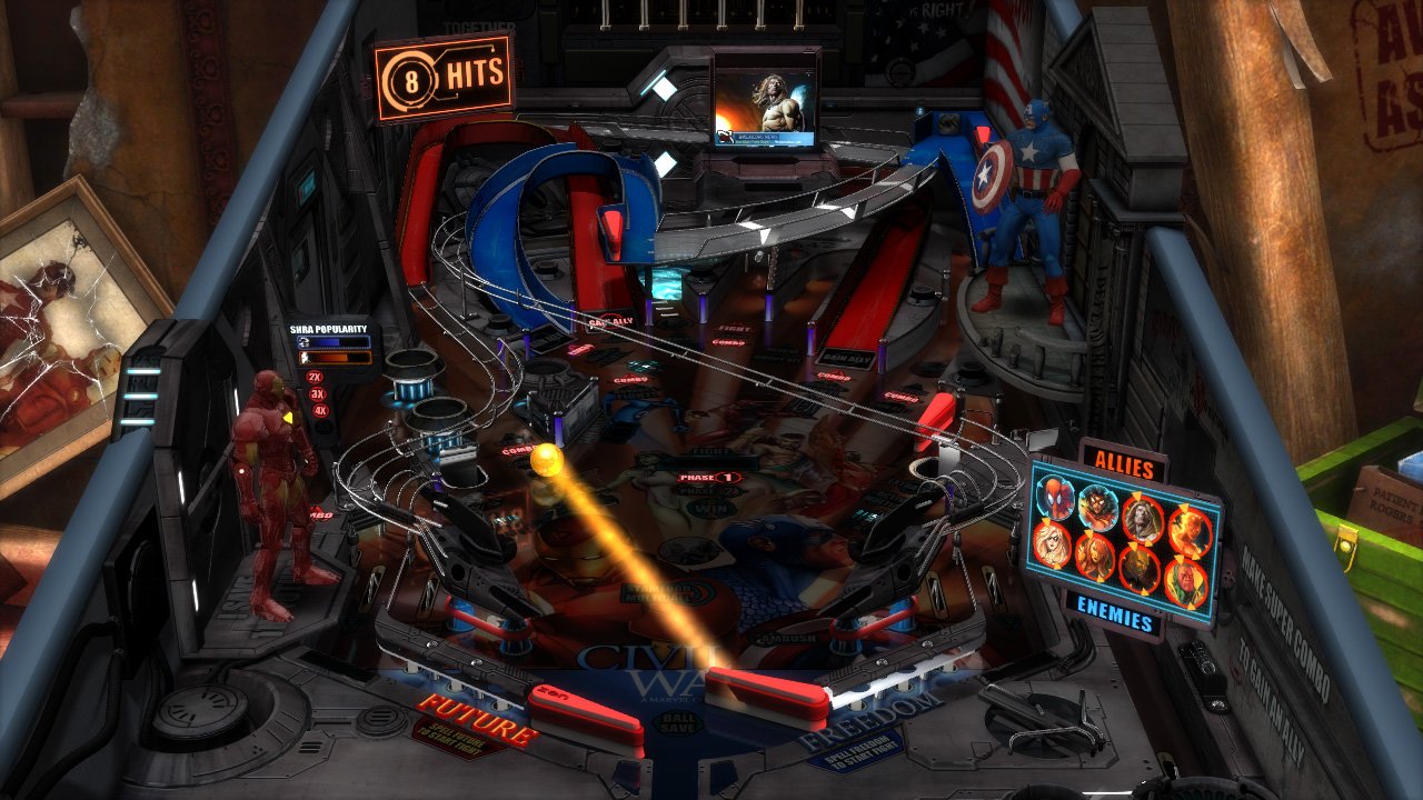 Marvel Pinball: Vengeance and Virtue — скриншот 3
