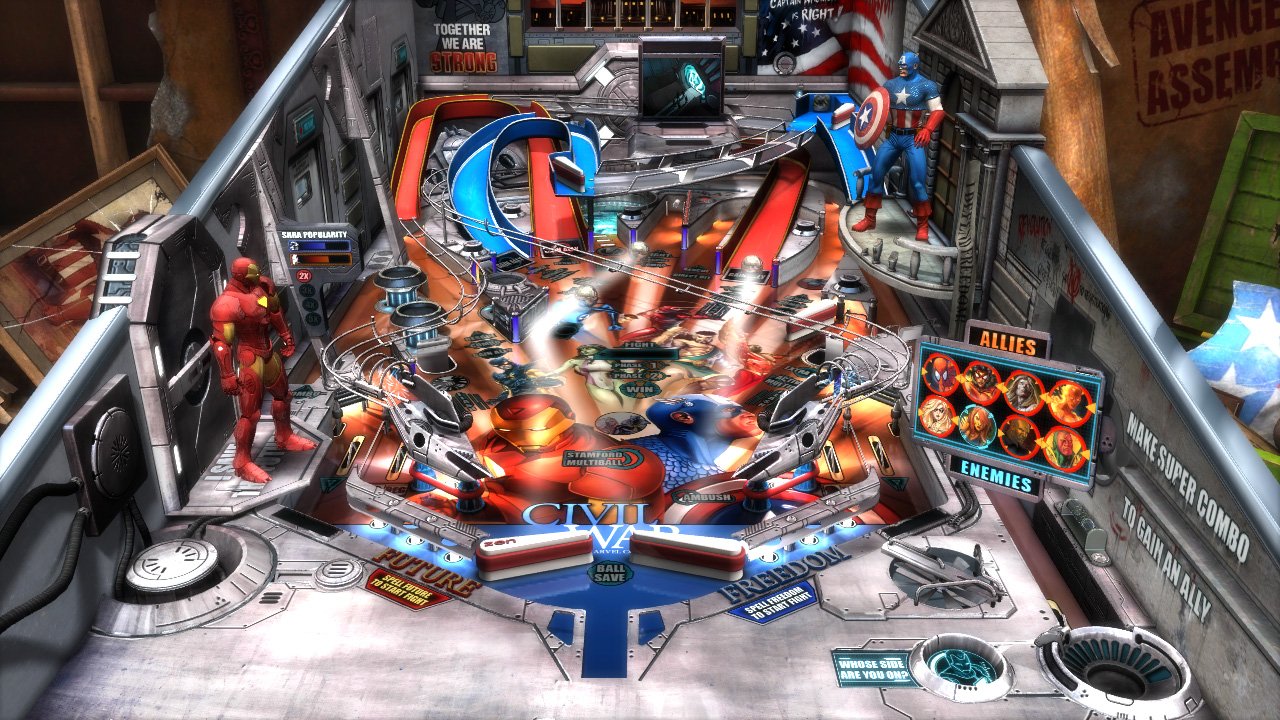 Marvel Pinball: Vengeance and Virtue — скриншот 6