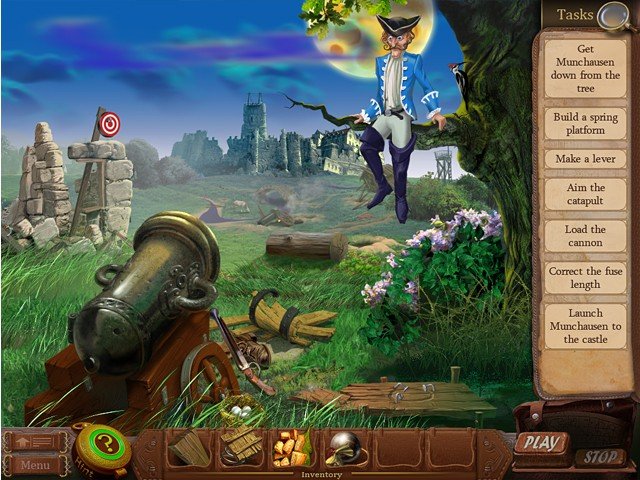 The Surprising Adventures of Munchausen — скриншот 1