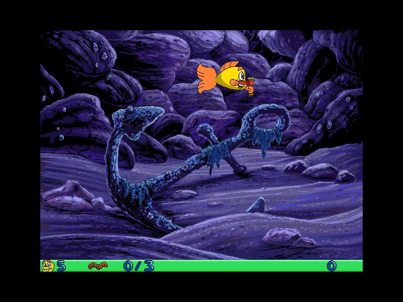 Freddi Fish and Luther's Water Worries — скриншот 5