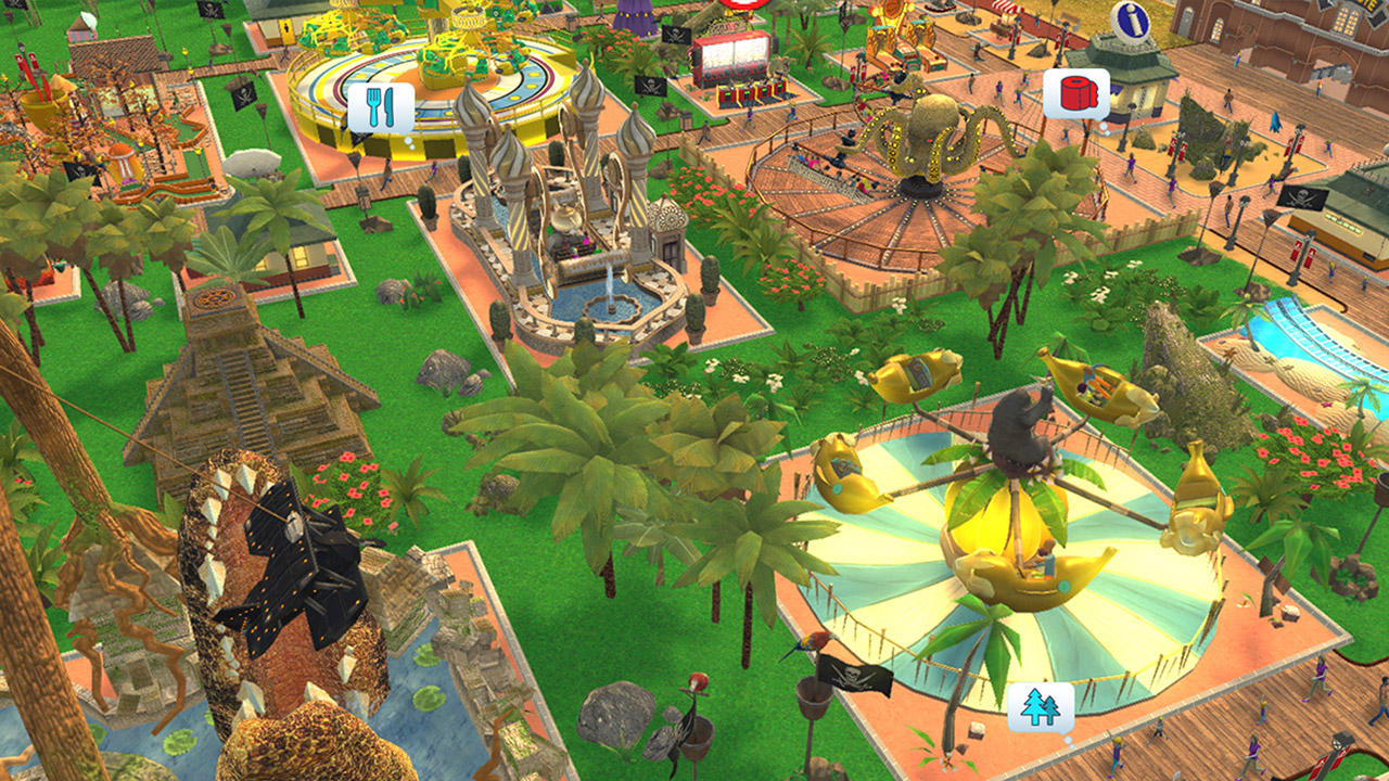 RollerCoaster Tycoon Adventures — скриншот 1