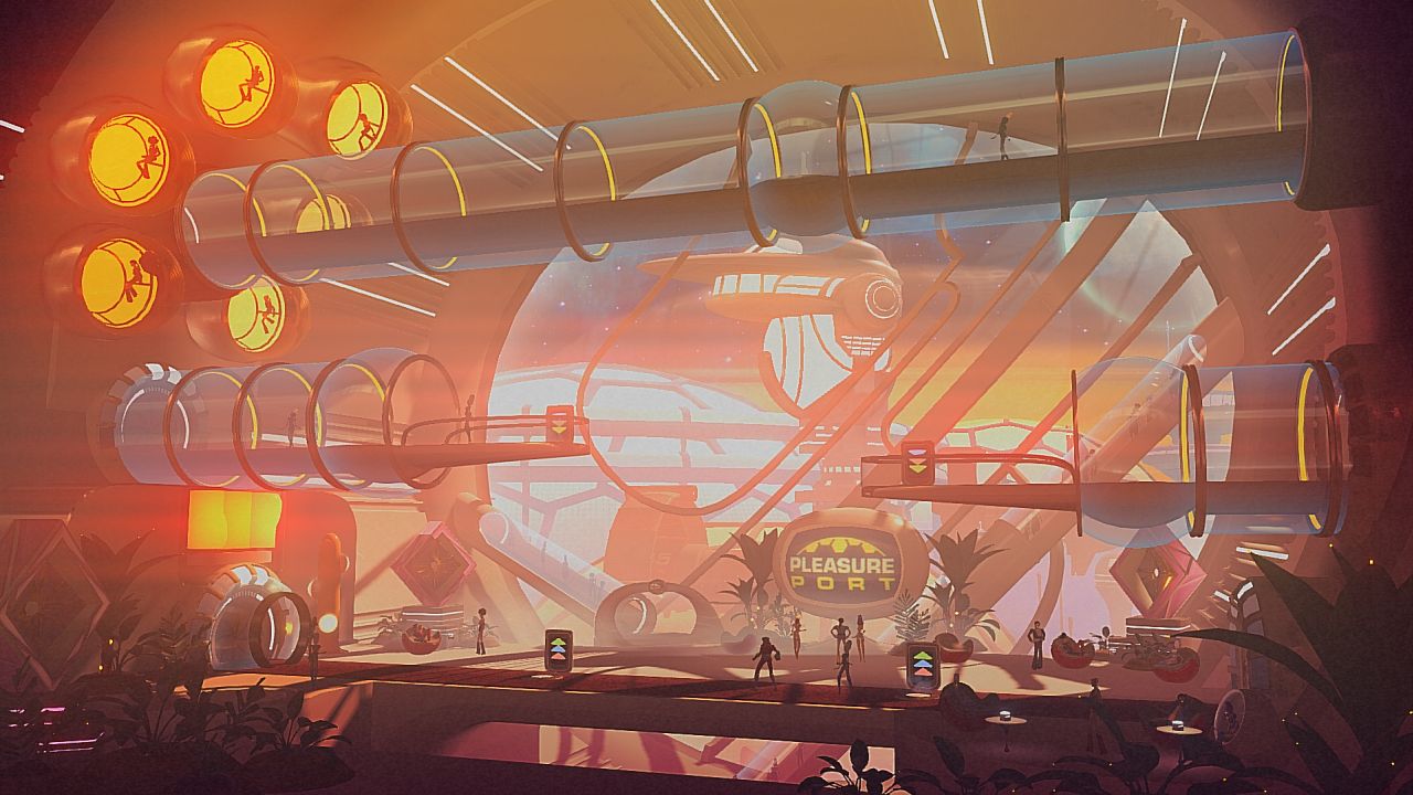 Headlander — скриншот 1