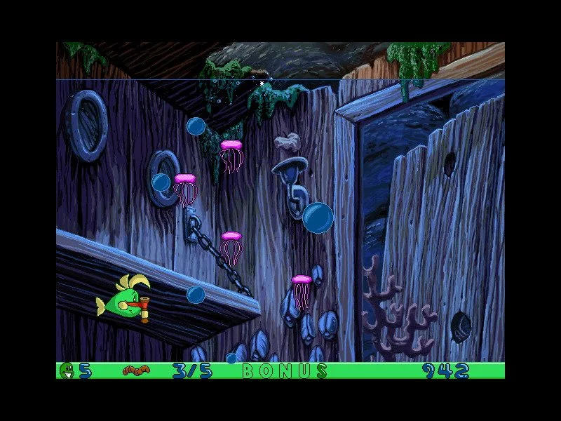 Freddi Fish and Luther's Water Worries - кадр 10