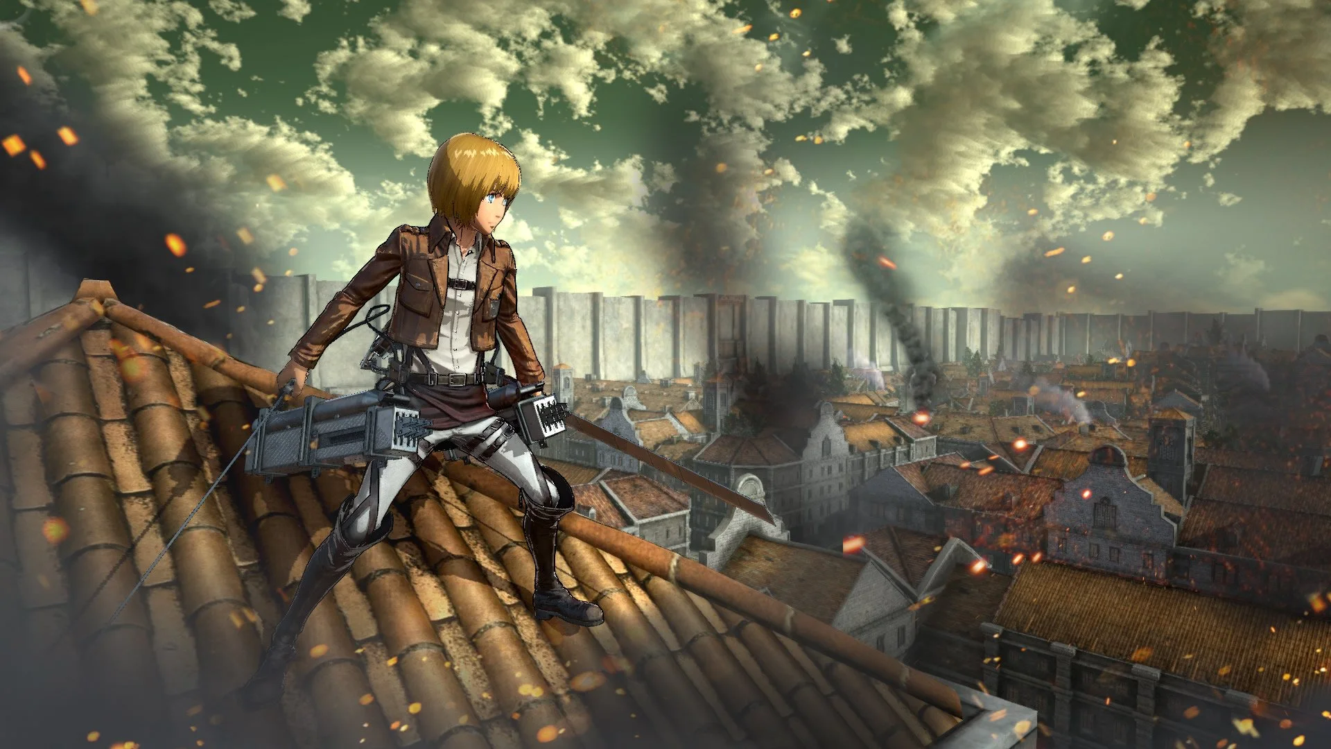 Скриншоты игры Attack on Titan – фото и картинки в хорошем качестве