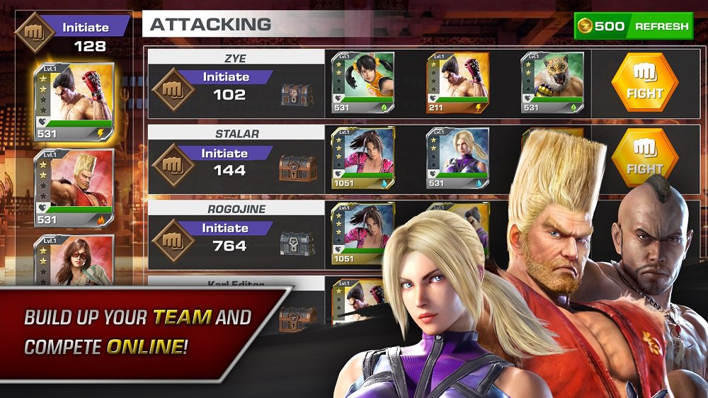 Tekken Mobile — скриншот 2