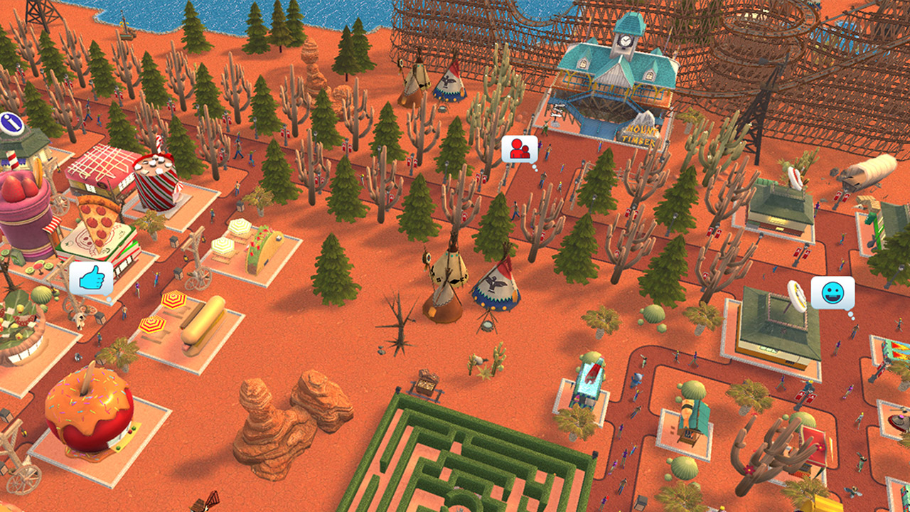RollerCoaster Tycoon Adventures — скриншот 3