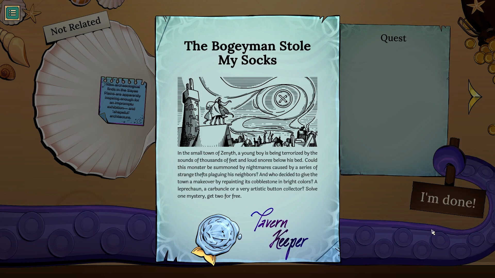 Tavern Talk Stories: Dreamwalker — скриншот 1