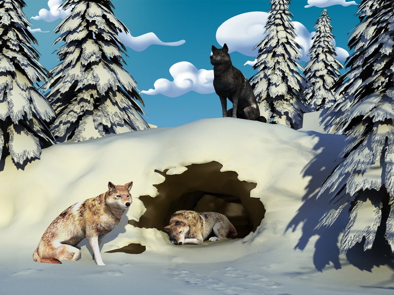 Spirit of the Wolf — скриншот 1