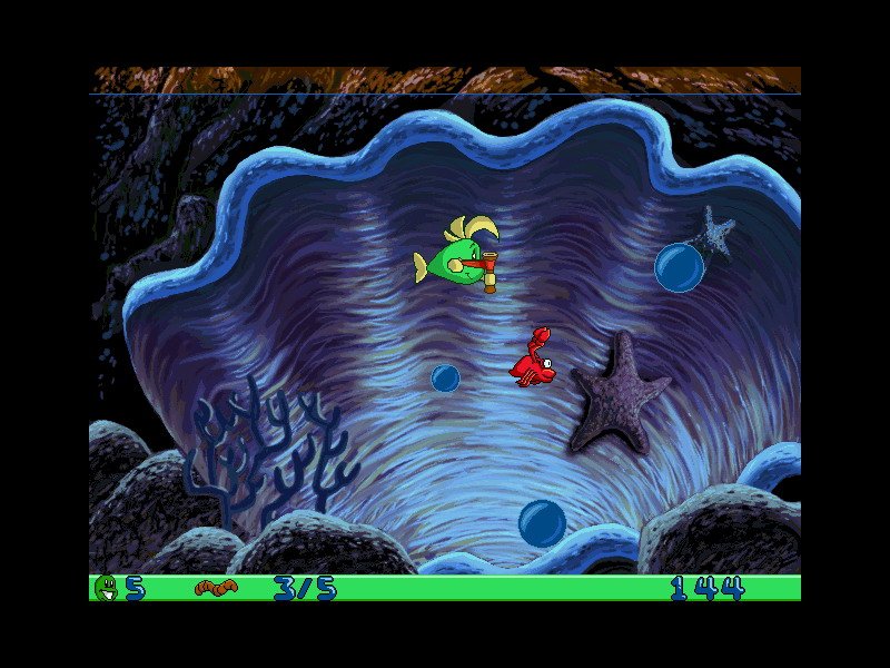 Freddi Fish and Luther's Water Worries — скриншот 8