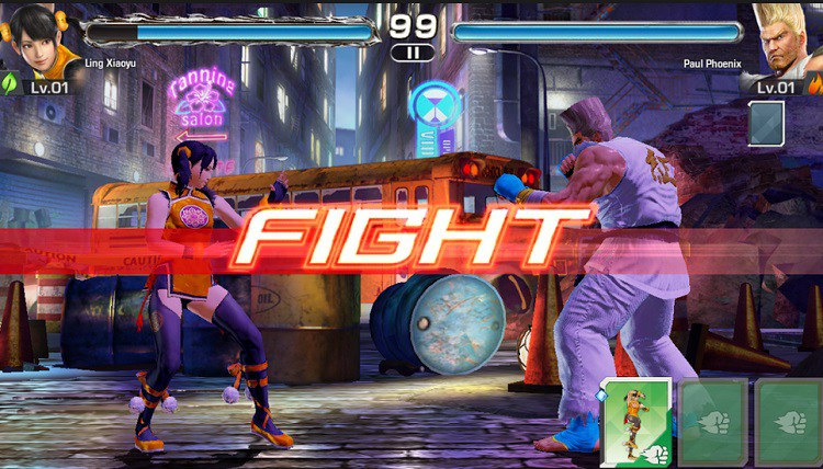 Tekken Mobile — скриншот 3