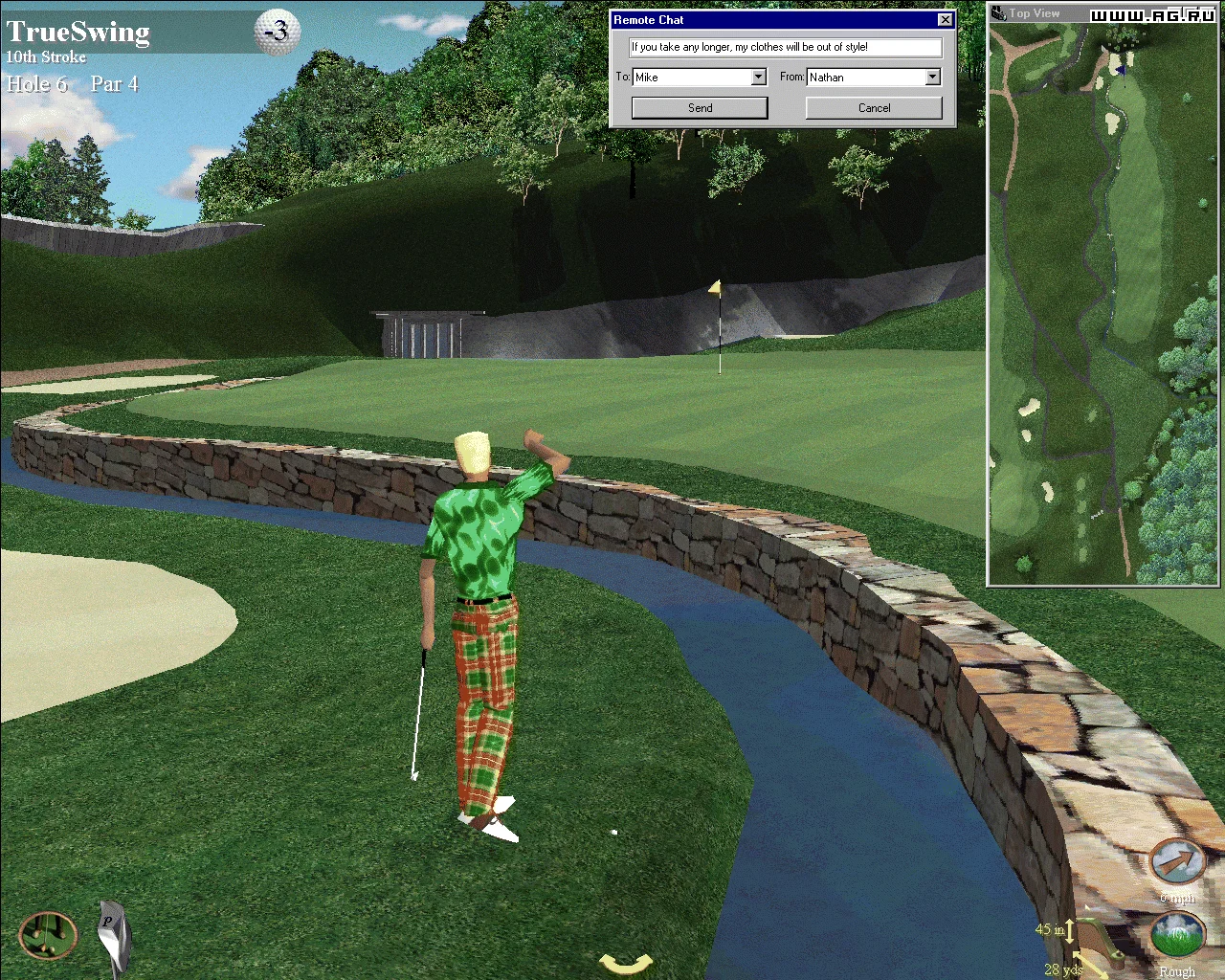 Front Page Sports Golf - кадр 4