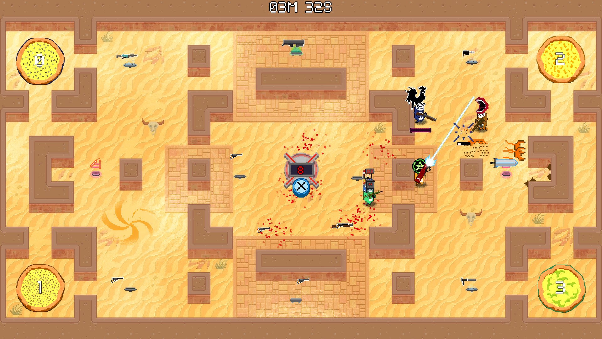 Battlesloths 2025: The Great Pizza Wars — скриншот 4