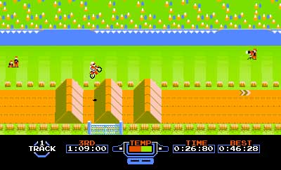 3D Classics: Excitebike — скриншот 3