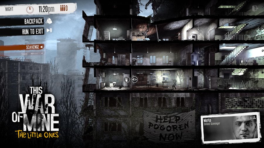 This War of Mine: The Little Ones — скриншот 1